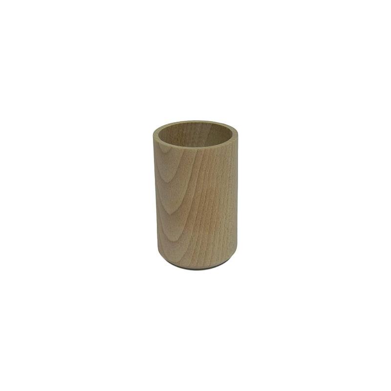 LEGNO DA DECORARE PORTAMATITE TONDO