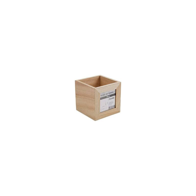 LEGNO DA DECORARE PORTAMATITE CON FOTO