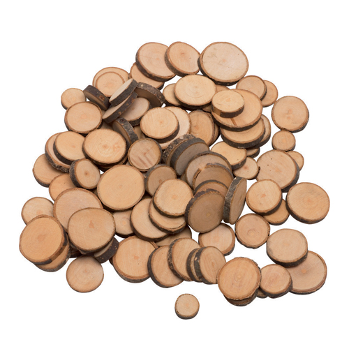FETTINE DI LEGNO - 100 PEZZI
