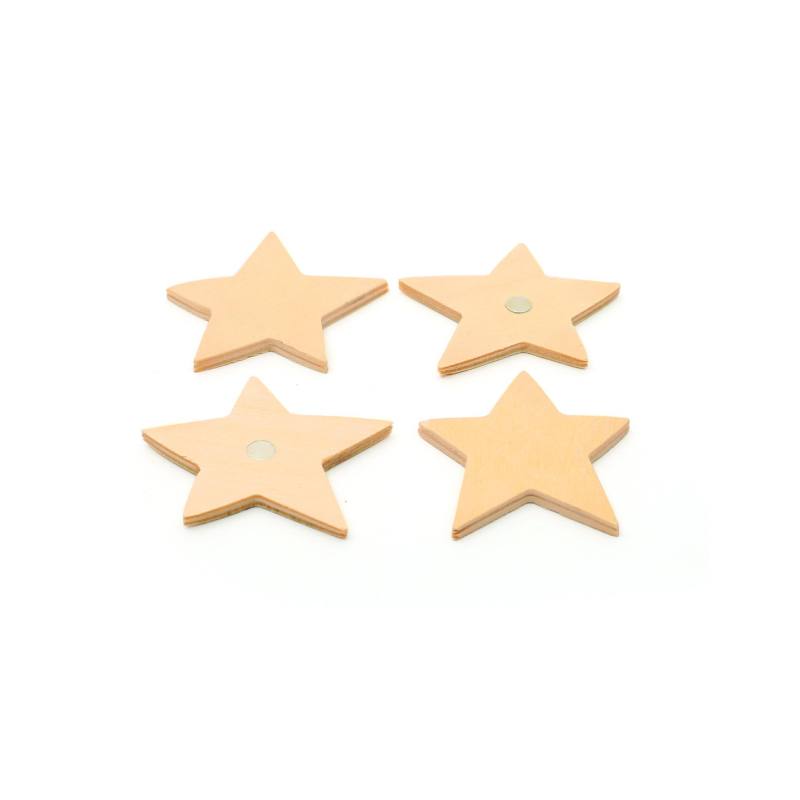 MAGNETI IN LEGNO STELLE