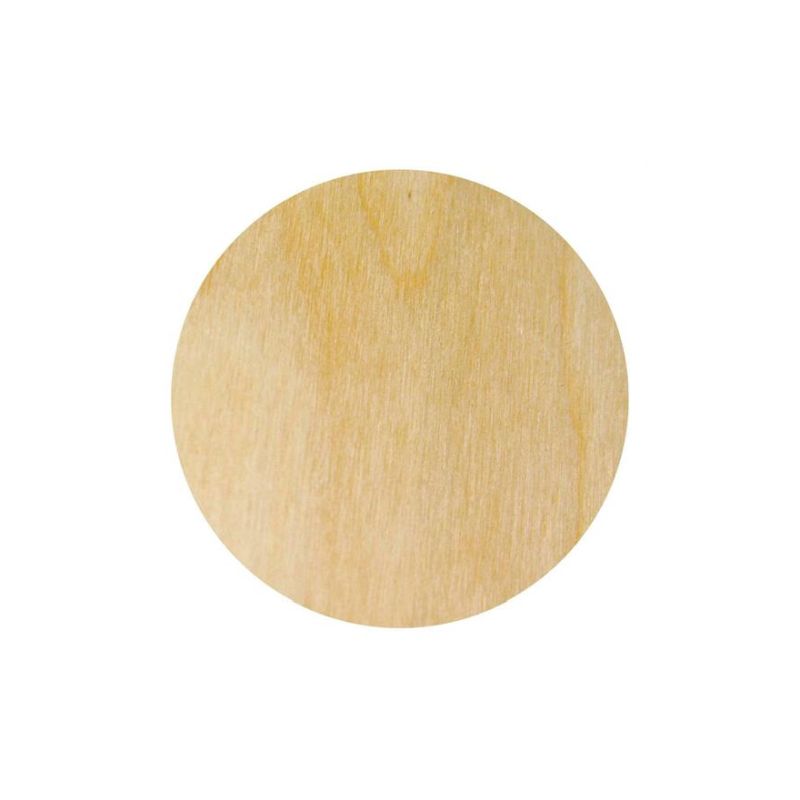 LEGNO DA DECORARE TAVOLETTA DI BETULLA TONDO DIAM. CM. 15