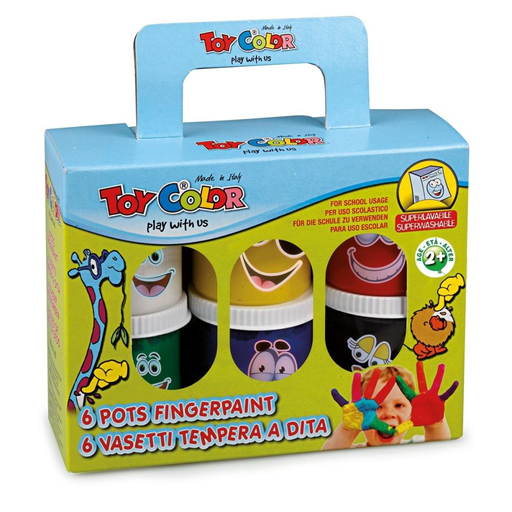 TEMPERA DITA TOY 6 VASETTI ML.80