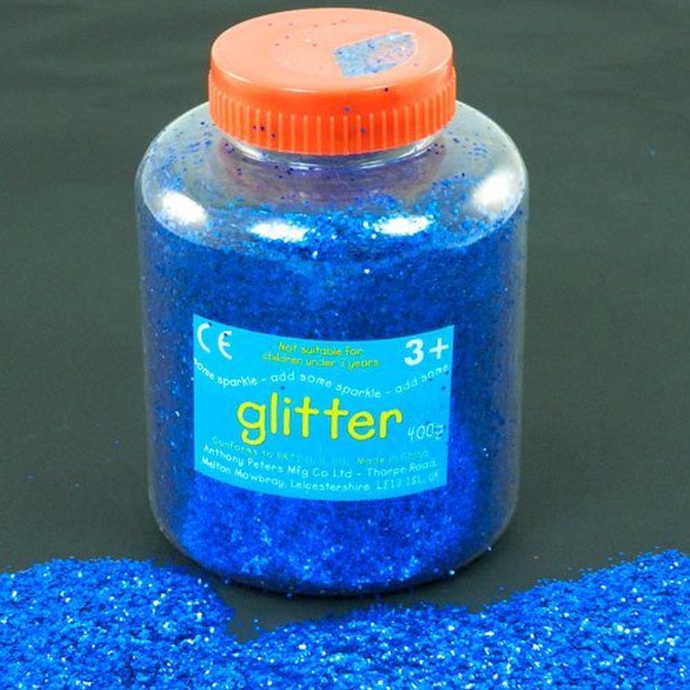 BRILLANTINI BARATTOLO GRANA FINE ML.450 BLU
