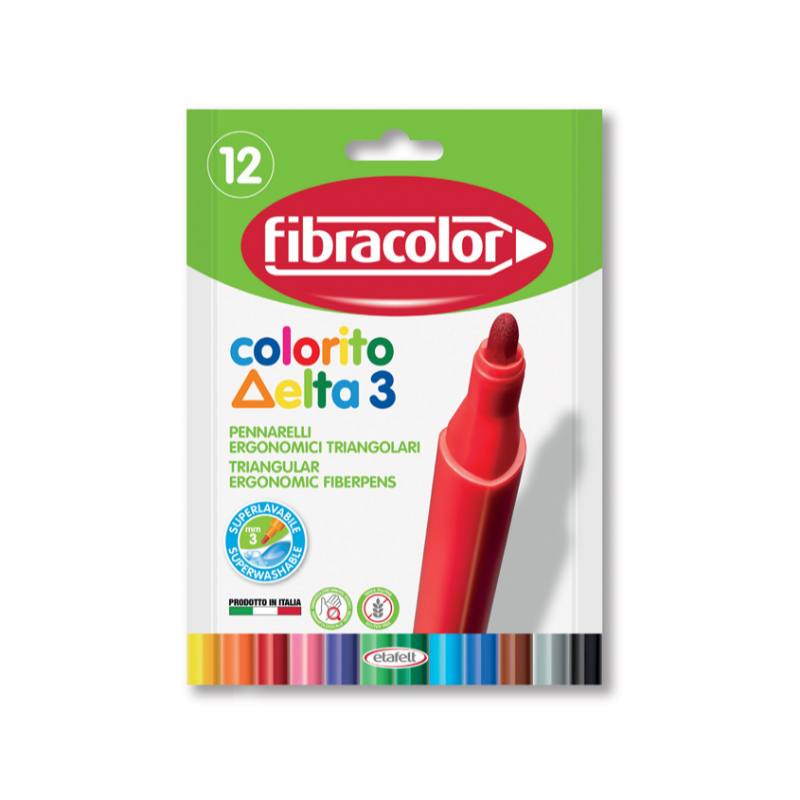 PENNARELLI COLORITO DELTA 3 PZ.12