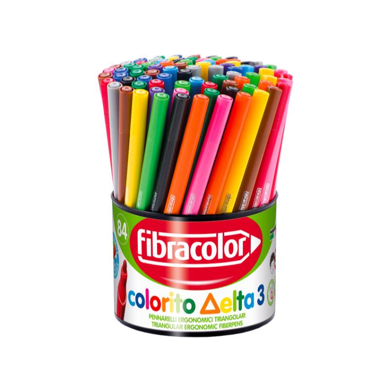 PENNARELLI COLORITO DELTA 3 PZ.84