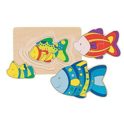 PUZZLE CM.18X12,5 - PESCE (11 PZ.)