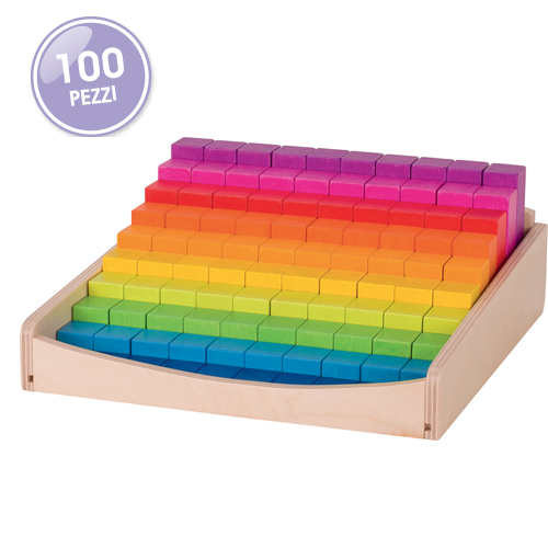 REGOLI IN LEGNO - 100 PEZZI