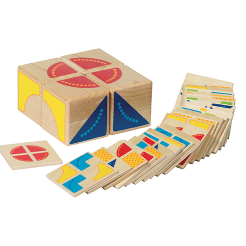 CUBO DELLE COMBINAZIONI IN LEGNO - 30 PEZZI