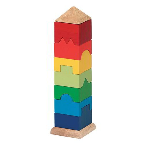 TORRE IMPILABILE IN LEGNO (9 PZ.)