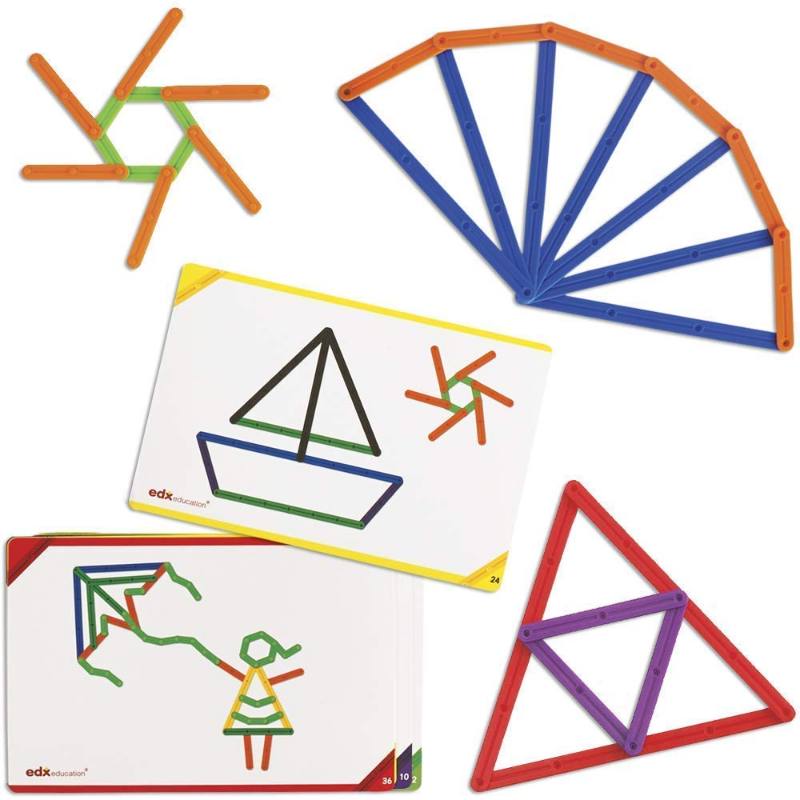 STECCHE GEOMETRICHE PZ.200 + SCHEDE