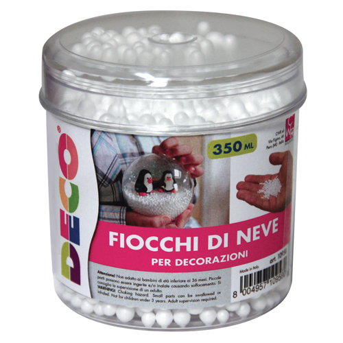 NEVE IN POLISTIROLO - BARATTOLO ML.350