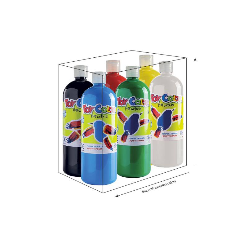TEMPERA TOY COLOR ML. 100 6 COLORI ASS.