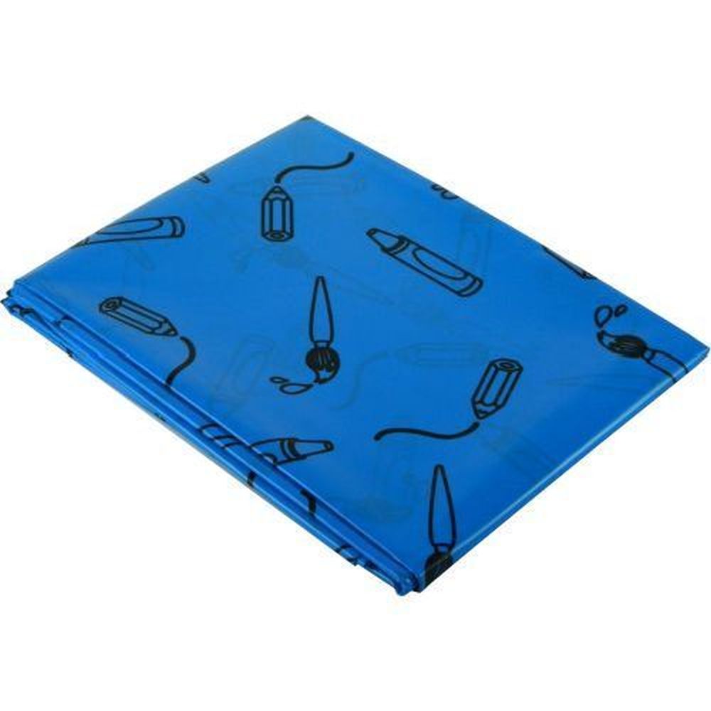 TOVAGLIA IN PLASTICA CM. 150X150 BLU ATTIVITA'