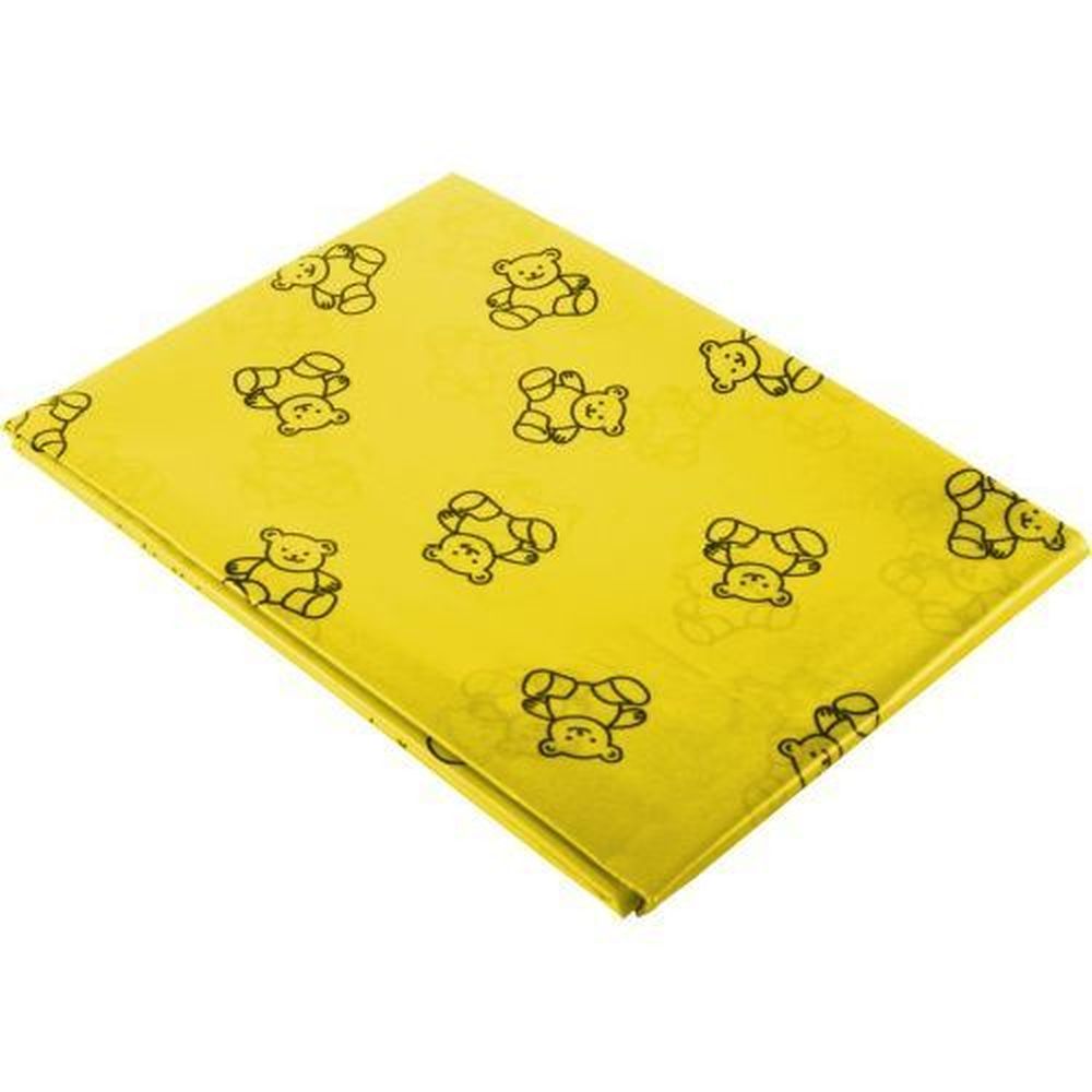 TOVAGLIA IN PLASTICA CM. 150X150 GIALLA ORSETTI