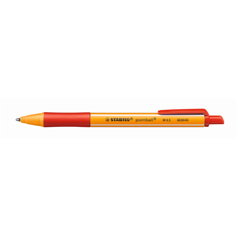 PENNA POINTBALL STABILO ROSSO