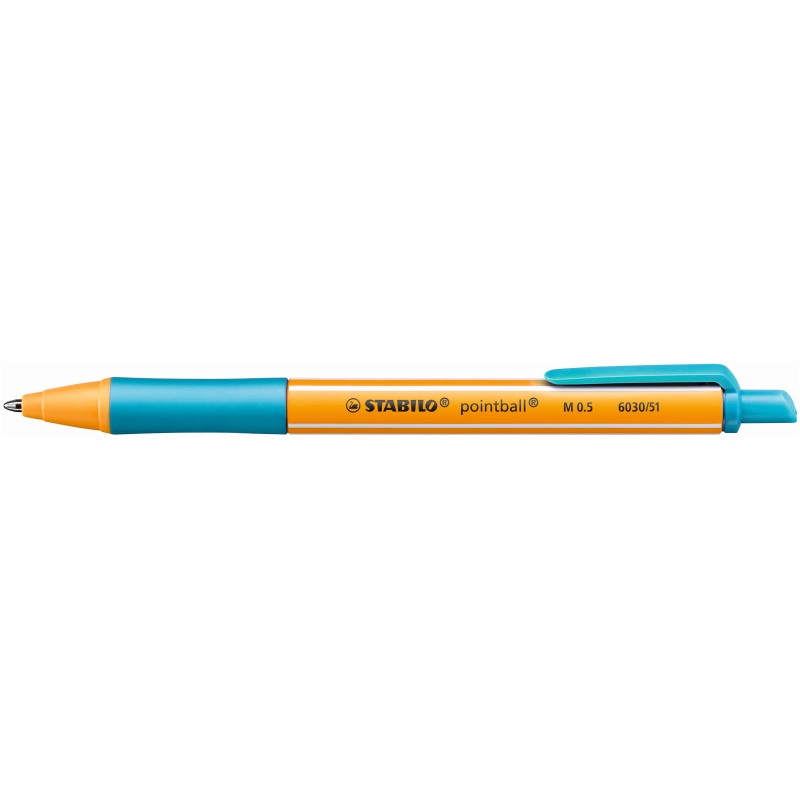 PENNA POINTBALL STABILO AZZURRO
