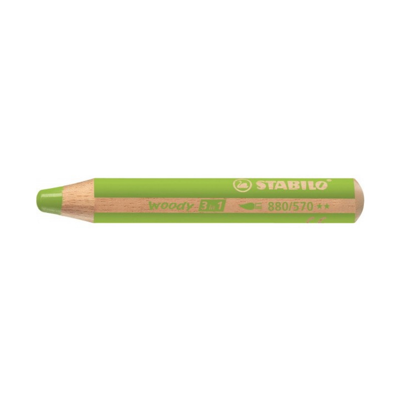 MATITONI STABILO WODDY 3 IN 1 VERDE FOGLIA