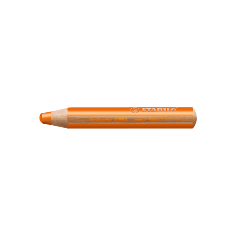 MATITONI STABILO WODDY 3 IN 1 ARANCIONE