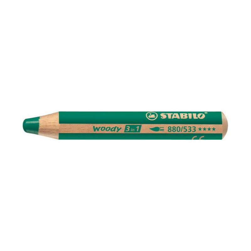 MATITONI STABILO WODDY 3 IN 1 VERDE SCURO