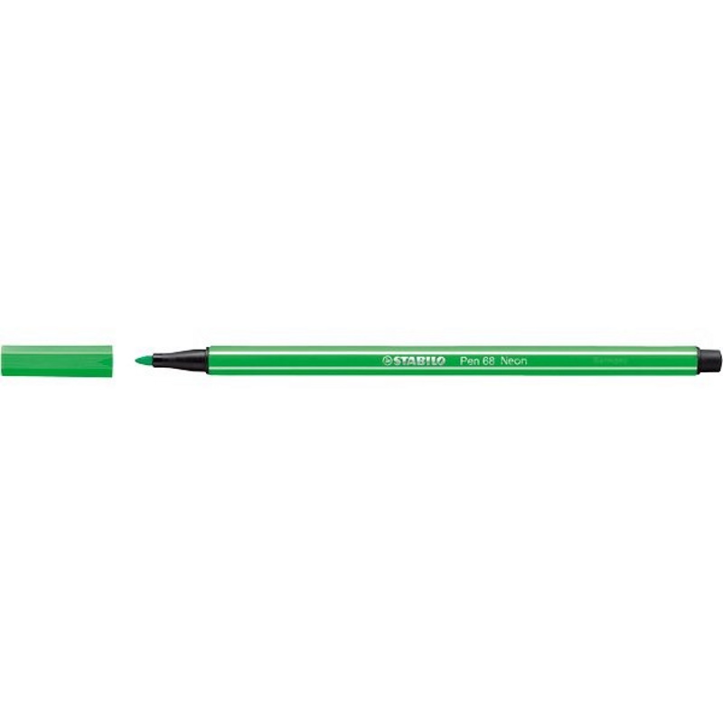 STABILO PEN 68 VERDE FLUO