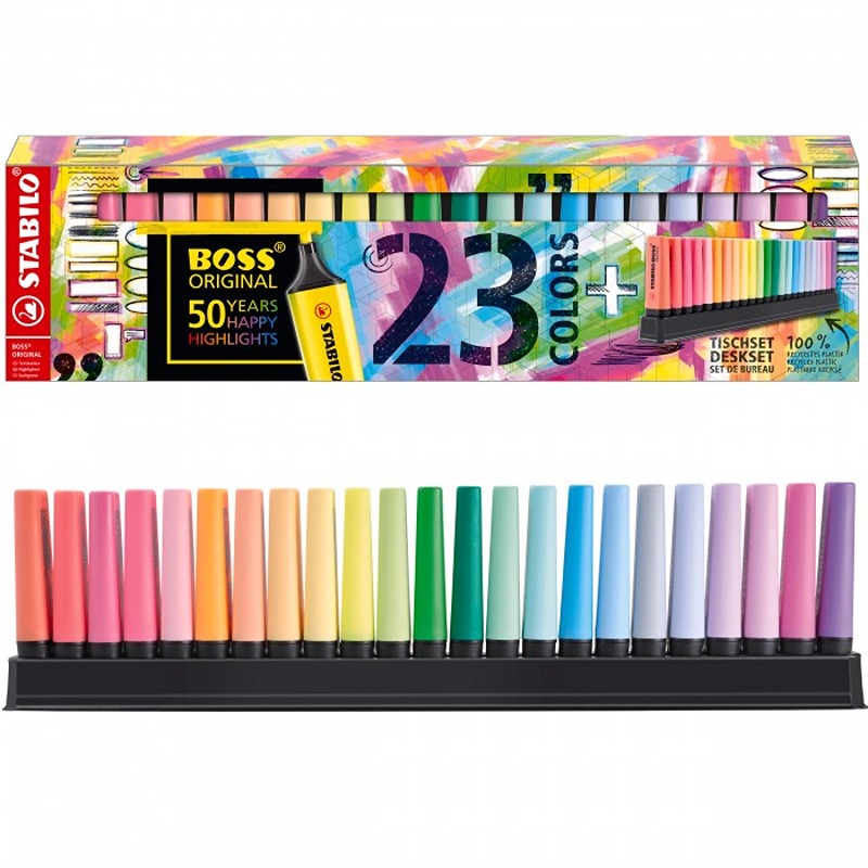 EVIDENZIATORE STABILO BOSS DESKSET /23