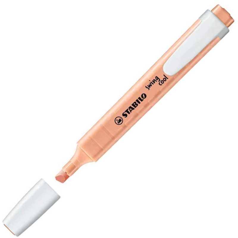 EVIDENZIATORE STABILO SWING COOL PASTEL ROSA PESCA