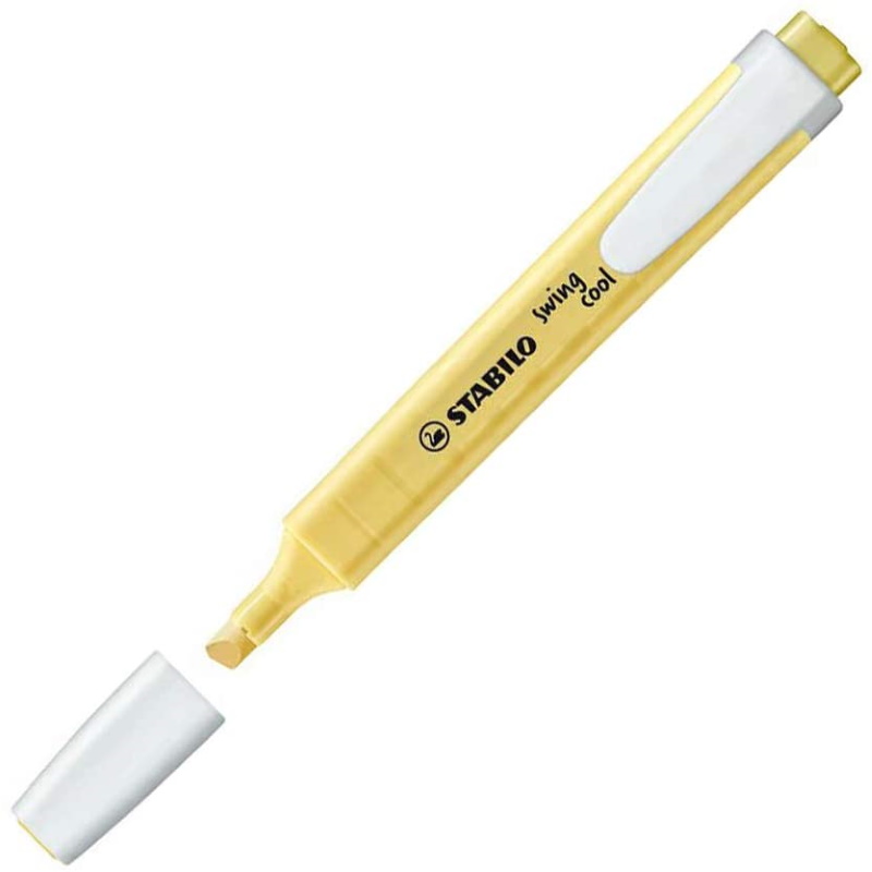 EVIDENZIATORE STABILO SWING COOL PASTEL GIALLO BANANA