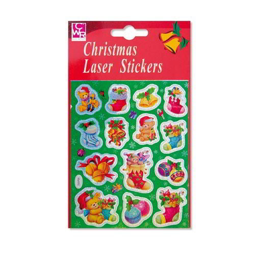 ETICHETTE OLOGRAFICHE - 1 FG. - NATALE 2