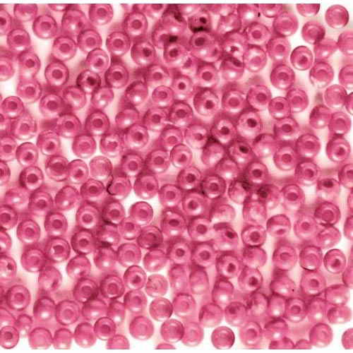 PERLINE VETRO COPRENTI 10/0 - SCAT. GR. 30 - ROSA