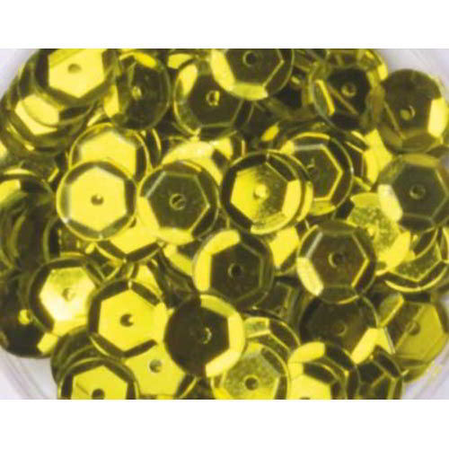 PAILLETTES METALLIZZATE - CONF. 12 SCAT. - GIALLO