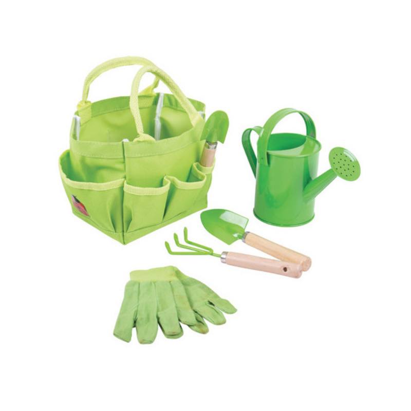 GIARDINAGGIO - BORSA CON 5 ACCESSORI