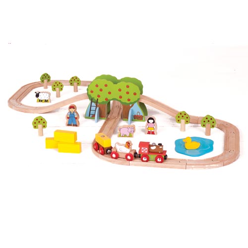 IL TRENO DELLA FATTORIA - 44 PEZZI