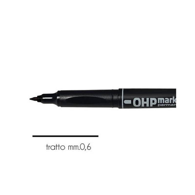 MARKER OHP PUNTA FINE NERO