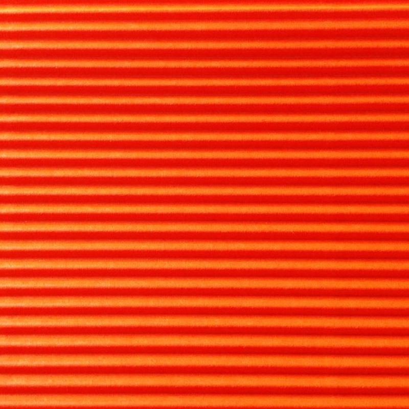 CARTONE ONDULATO DRITTO 50X70 ARANCIO
