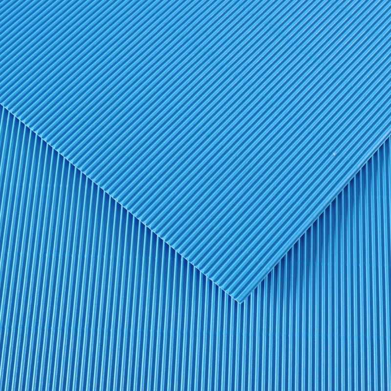 CARTONE ONDULATO DRITTO 50X70 AZZURRO