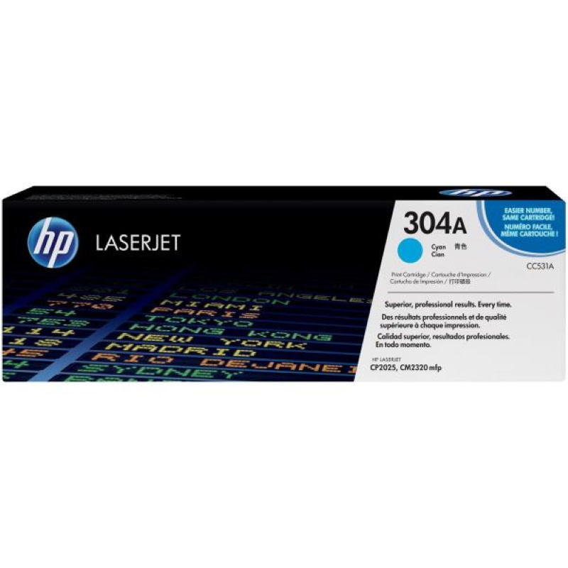 TONER HP 304A CYAN