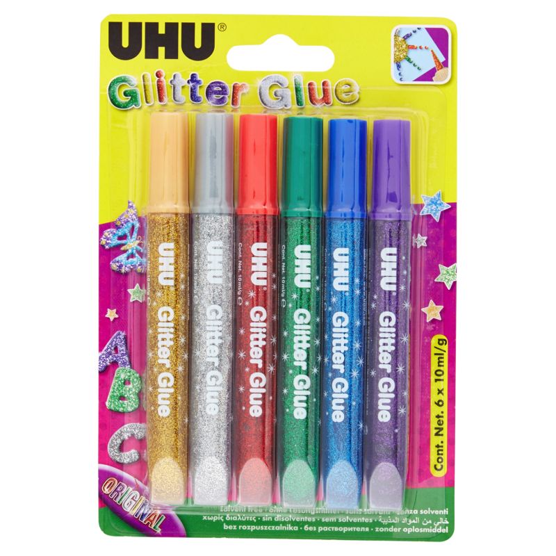 GLITTER GLUE ORIGINAL ML. 10 PZ.6