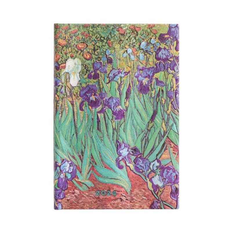 AGENDA SETT.ORIZ. 2024 IRIS VAN GOGH'S MINI PAPERBLANKS