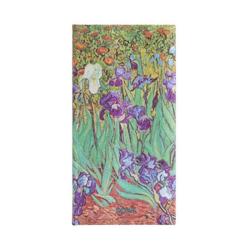 AGENDA SETT. ORIZ. 2024 IRIS VAN GOGH'S SLANCIATO PAPERBLANKS