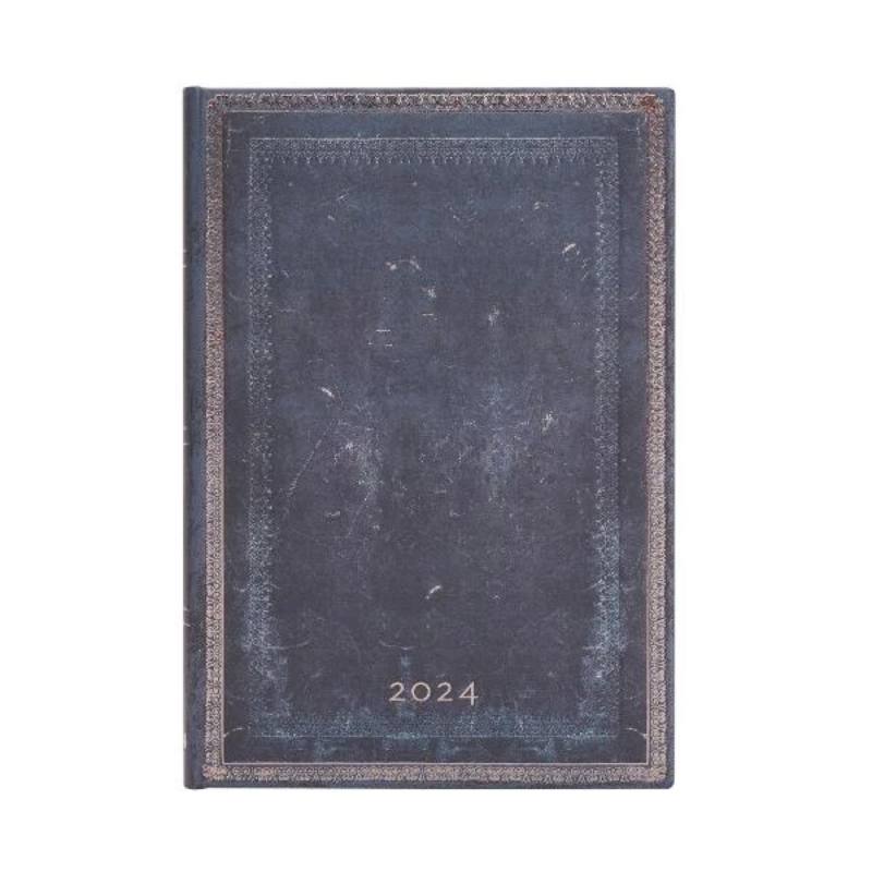 AGENDA SETT. ORIZ. 2024 MACCHIA D'INCHIOSTRO MIDI PAPERBLANKS