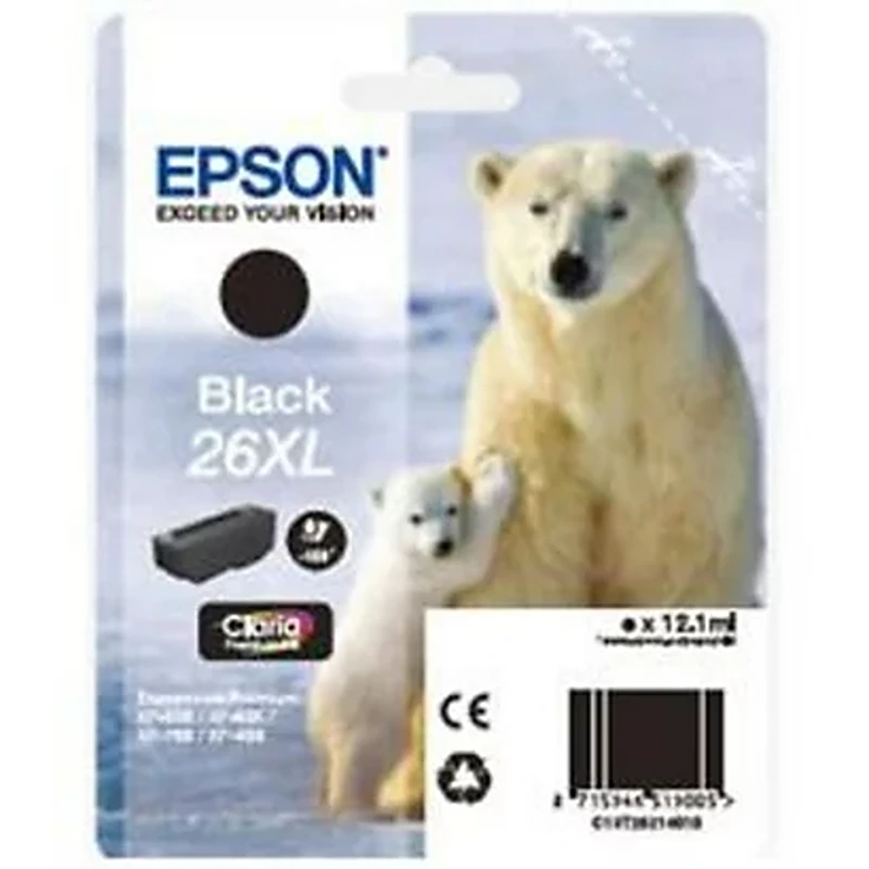 CARTUCCE EPSON ORSO POLARE 27 XL NERO