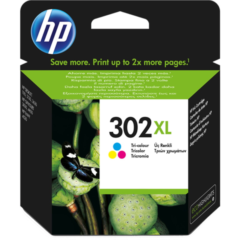 HP 302XL TRICOLORE