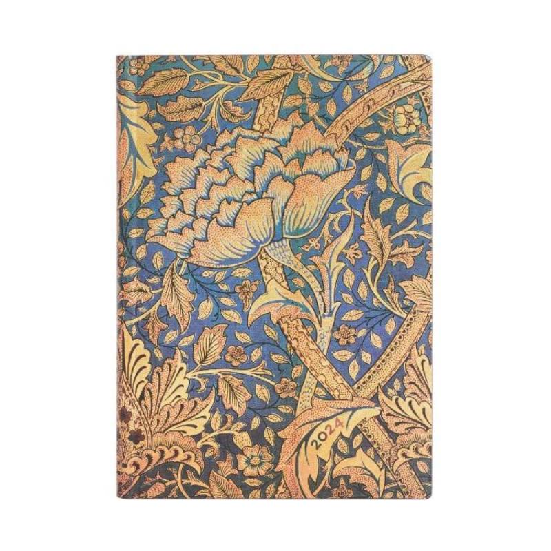 AGENDA SETT.ORIZ. 2024 MORRIS WINDRUSH MIDI PAPERBLANKS