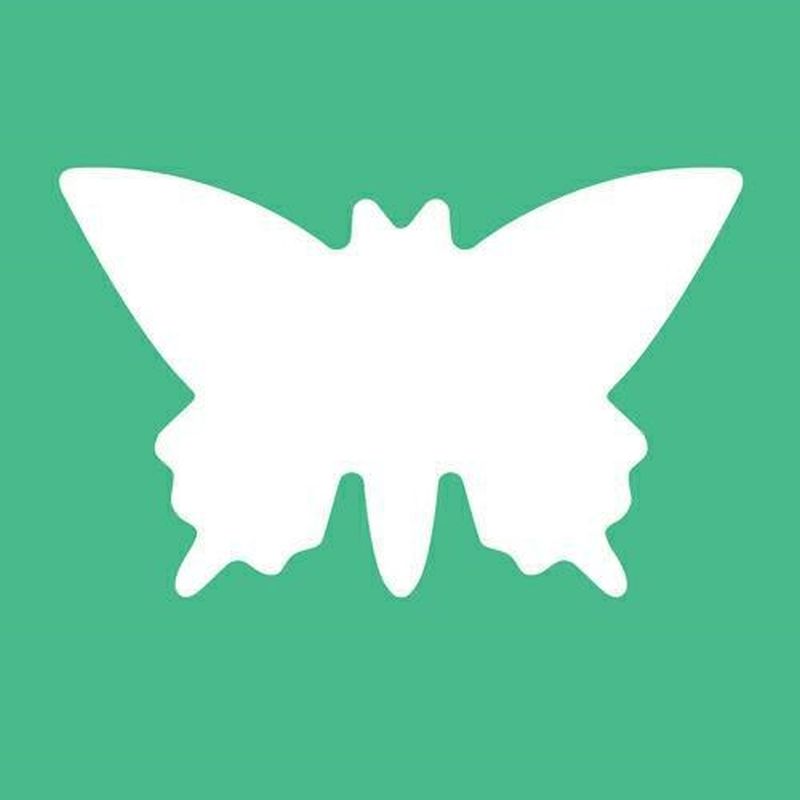 FUSTELLA MM. 25 SAGOMA FARFALLA