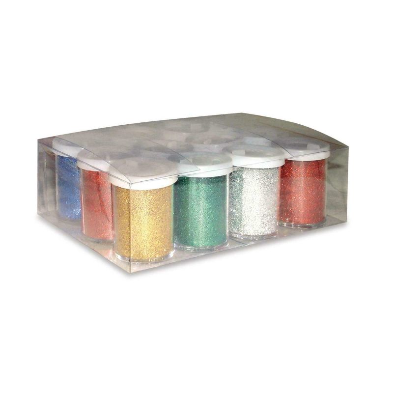 BRILLANTINI FLACONE ML.25 EXTRAFINE CON DOS. CF.12 COL. ASS.