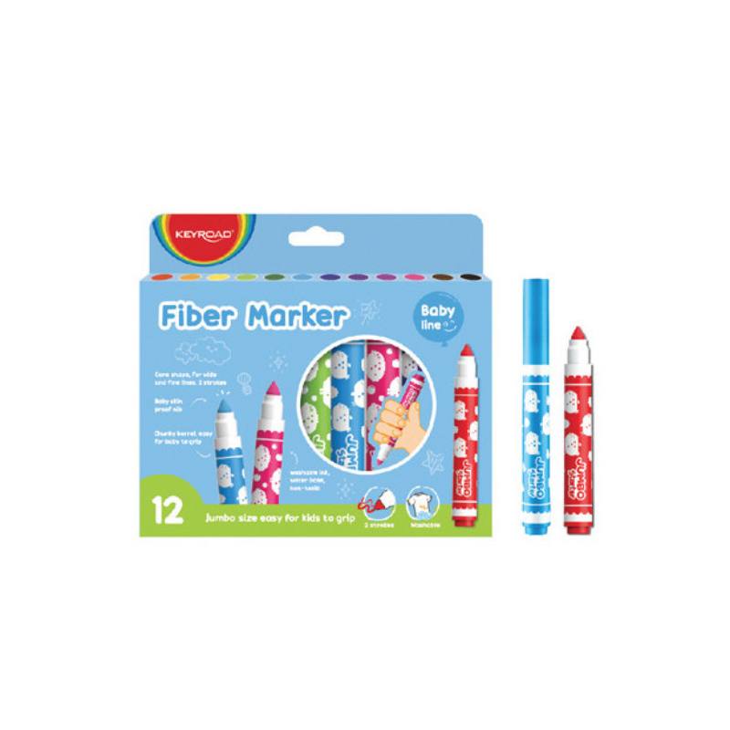PENNARELLI JUMBO PUNTA TONDA PER BAMBINI SET PZ. 12