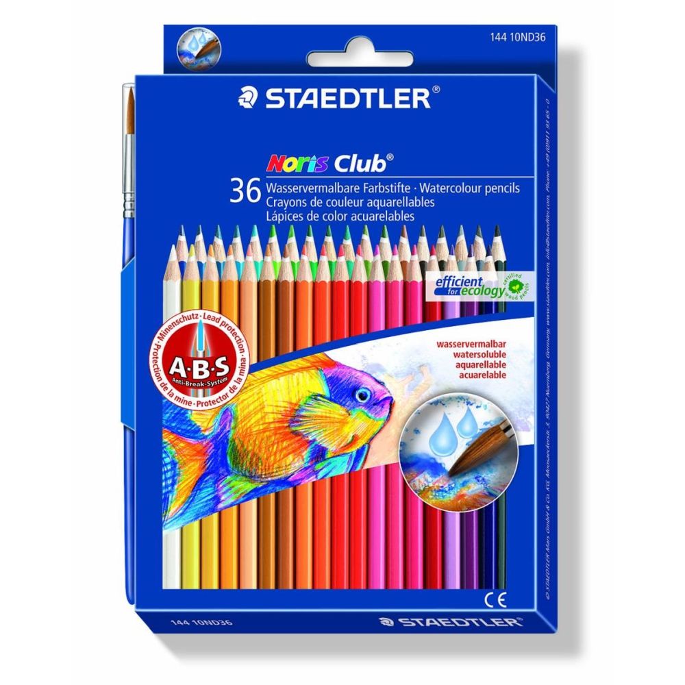 MATITE ACQUARELLABILI STAEDTLER 36 COLORI