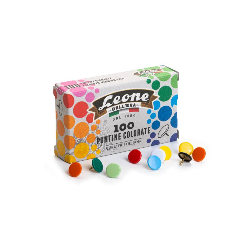 PUNTINE DA DISEGNO - SCATOLETTA  PZ.100 COLORI ASS
