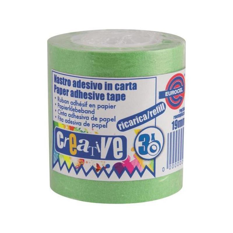 NASTRO CARTA 19X10 PZ. 3 VERDE