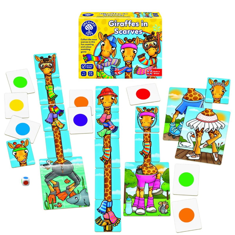 MEMORY - GIRAFFE CON LE SCIARPE
